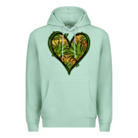 Seafoam pineapple heart Premium Hoodie - Jasminsmagicworld