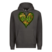 Smoke pineapple heart Premium Hoodie - Jasminsmagicworld