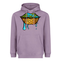 Lavender summer vibes pineapple lips Heavyweight Hoodie - Jasminsmagicworld