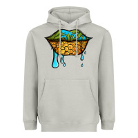 Moon Dust summer vibes pineapple lips Heavyweight Hoodie - Jasminsmagicworld