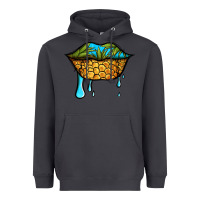 Smoke summer vibes pineapple lips Heavyweight Hoodie - Jasminsmagicworld