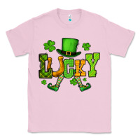Bubblegum Pink St. Patrick's lucky leprechaun Classic Tee - OliviaCreatesArt
