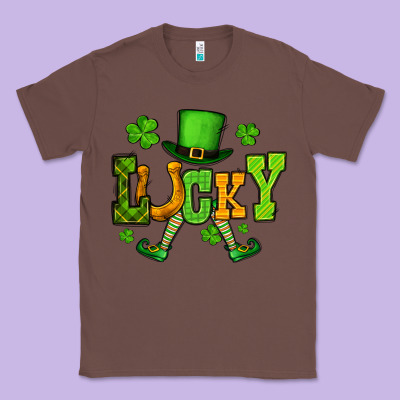 St. Patrick's Lucky Leprechaun Classic Tee Designed By Oliviacreatesart