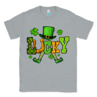 Heather Grey St. Patrick's lucky leprechaun Classic Tee - OliviaCreatesArt