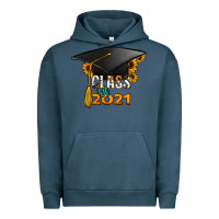 Pigment Midnight Navy Class of 2021 Urban Hoodie - Jasminsmagicworld