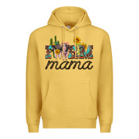 Antique Gold farm mama with baby pigs Premium Hoodie - Artiststas