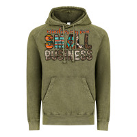 Vintage Olive minding my own small business Vintage Hoodie - RacoonDesign