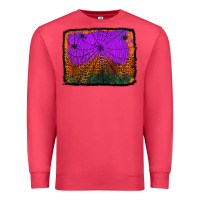 Cardinal halloween spider web background Premium Sweatshirt - Jasminsmagicworld