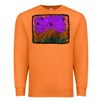 Carrot halloween spider web background Premium Sweatshirt - Jasminsmagicworld