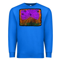 True Royal halloween spider web background Premium Sweatshirt - Jasminsmagicworld