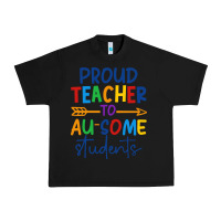 Black Proud teacher to au-some students Urban Heavy Tee - CowhideDigitalArt