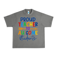 Tornado Proud teacher to au-some students Urban Heavy Tee - CowhideDigitalArt