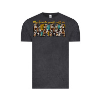 Vintage Black my favorite peoplle call me mama Vintage Tee - CowhideDigitalArt
