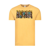Vintage Mustard my favorite peoplle call me mama Vintage Tee - CowhideDigitalArt