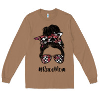 Toasted Coconut race mom Long Sleeve Tee - SublimationCraftShop