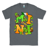 Charcoal Heather St. Patrick's Day mini Classic Tee - OliviaCreatesArt