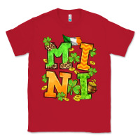 Red St. Patrick's Day mini Classic Tee - OliviaCreatesArt