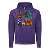 Cloud Purple only the best moms get promoted to nana Vintage Hoodie - RacoonDesign