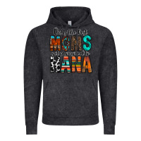 Vintage Black only the best moms get promoted to nana Vintage Hoodie - RacoonDesign