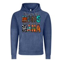 Vintage Denim only the best moms get promoted to nana Vintage Hoodie - RacoonDesign