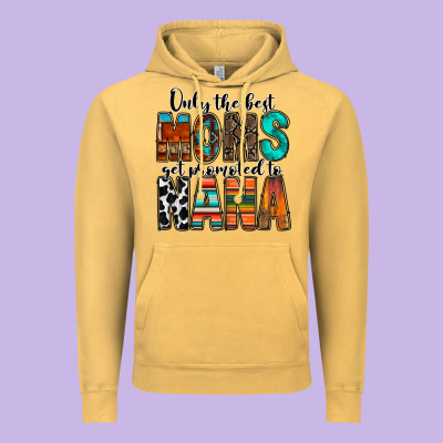 Only The Best Moms Get Promoted To Nana Vintage Hoodie Designed By Racoondesign