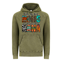 Vintage Olive only the best moms get promoted to nana Vintage Hoodie - RacoonDesign