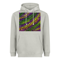 Moon Dust mardi gras leopard background Heavyweight Hoodie - RanaPortraitStore