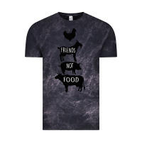 Cloud Black Friend Not Food Vintage Tee - Bettercallsaul