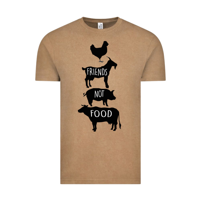 Friend Not Food Vintage Tee by Bettercallsaul | Teevron