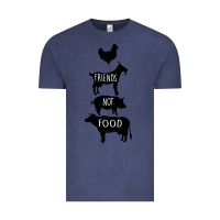 Vintage Denim Friend Not Food Vintage Tee - Bettercallsaul