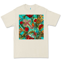 Bone faith coffee cup and cross with leopard and roses seamless pattern bbs Premium Tee - BundleAndBundleShop