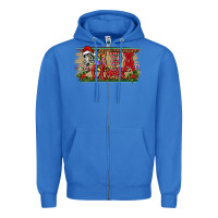 True Royal Christmas Western Papa Claus Zipper Hoodie - RanaPortraitStore