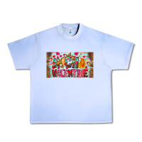 Grape Ice Nach Valentine Urban Heavy Tee - CowhideDigitalArt