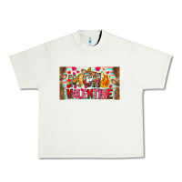 Pistachio Nach Valentine Urban Heavy Tee - CowhideDigitalArt