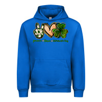 Cobalt peace love st.patrick's day Urban Hoodie - Jasminsmagicworld