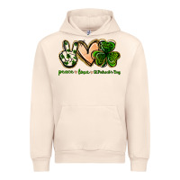 Sandshell peace love st.patrick's day Urban Hoodie - Jasminsmagicworld