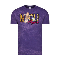 Cloud Purple Nicu Mama Vintage Tee - CowhideDigitalArt
