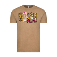 Vintage Coffee Nicu Mama Vintage Tee - CowhideDigitalArt