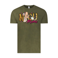 Vintage Olive Nicu Mama Vintage Tee - CowhideDigitalArt