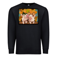 Black fall pigs Premium Sweatshirt - Jasminsmagicworld