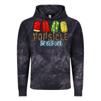 Cloud Black popsicle season Vintage Hoodie - RacoonDesign