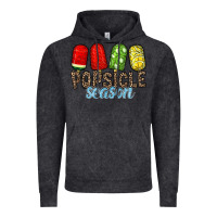 Vintage Black popsicle season Vintage Hoodie - RacoonDesign