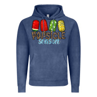 Vintage Denim popsicle season Vintage Hoodie - RacoonDesign