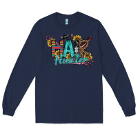 Navy Hair Hustler Long Sleeve Tee - SublimationCraftShop