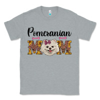 Heather Grey western mom pomeranian Classic Tee - RanaPortraitStore