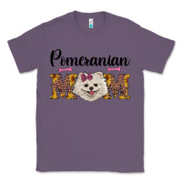 Lavender western mom pomeranian Classic Tee - RanaPortraitStore