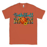 Copper western leopard camouflage sunflowers glitter mom basketball Classic Tee - Artiststas