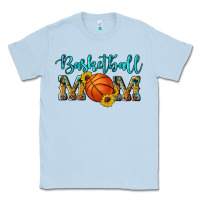 Dusty Blue western leopard camouflage sunflowers glitter mom basketball Classic Tee - Artiststas