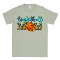 Matcha western leopard camouflage sunflowers glitter mom basketball Classic Tee - Artiststas