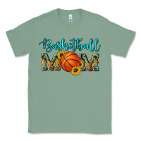 Sage western leopard camouflage sunflowers glitter mom basketball Classic Tee - Artiststas